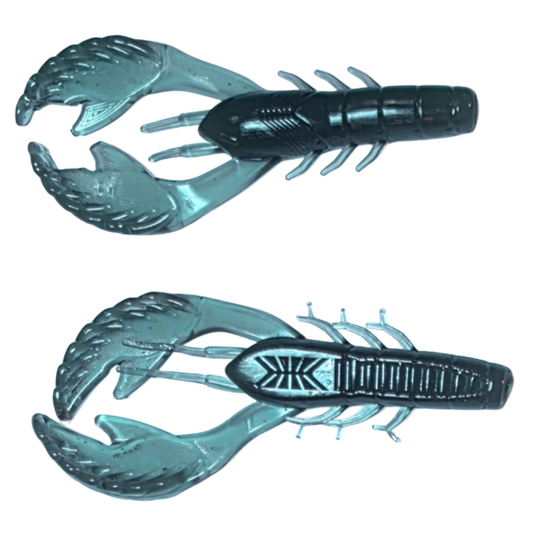 Blue Craw 3.5 inch Crawfish - 8 Pack