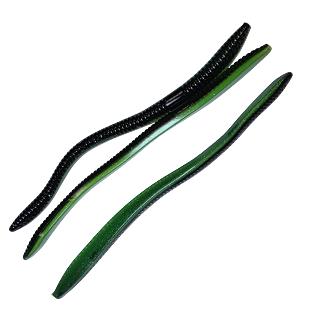 Kerr Tobber 6 Inch Trick Worm - 8 Pack