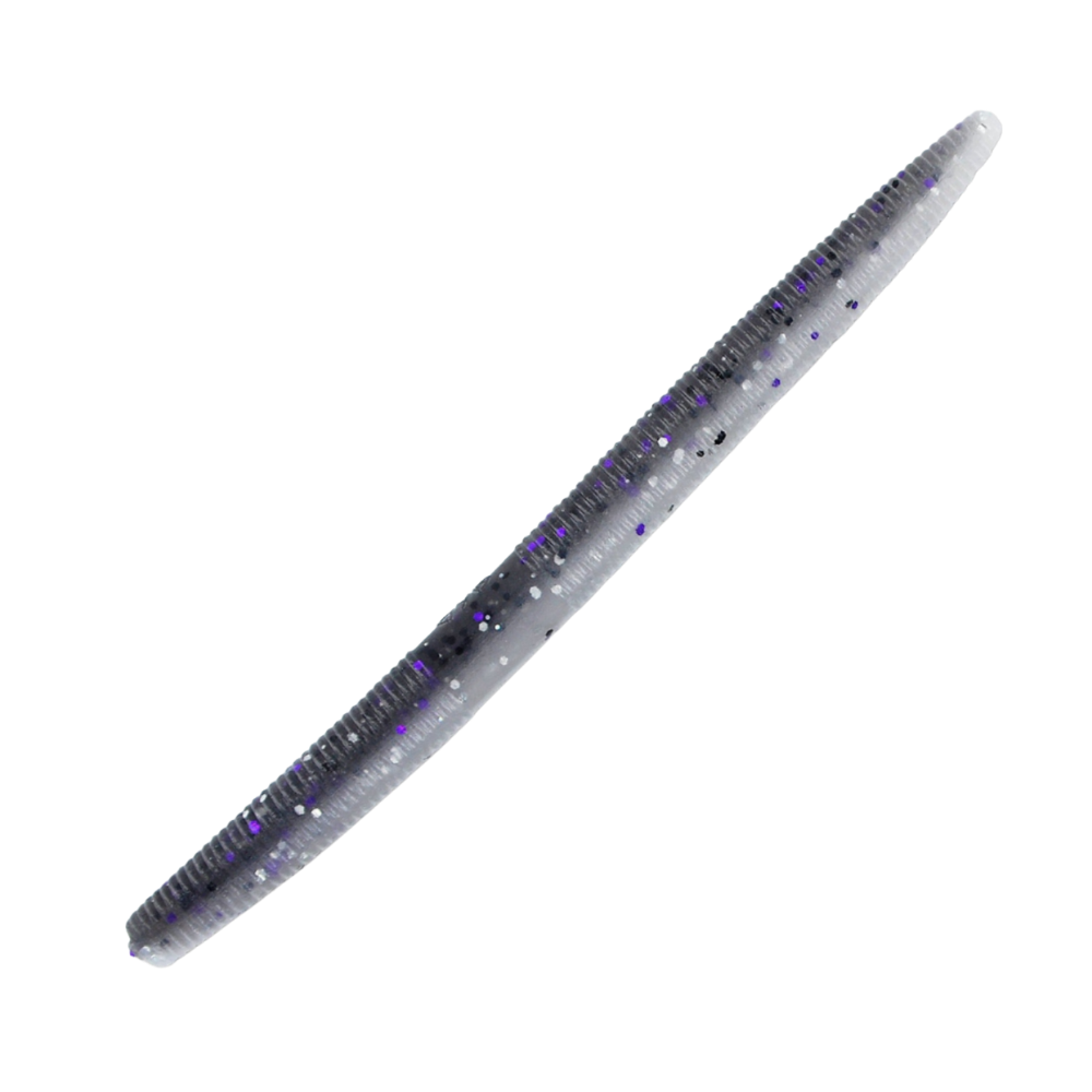 Silver Purple Flake 6 Inch Senko - 8 Pack