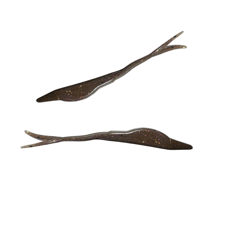 Green Pumpkin Fluke 5 Inch - 8 Pack
