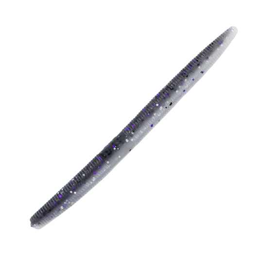 Silver Purple Flake 6 Inch Senko - 8 Pack