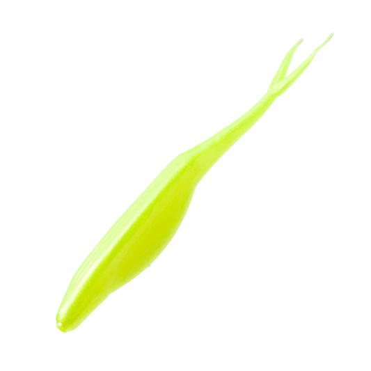 Chartreuse Fluke 5 Inch - 8 Pack