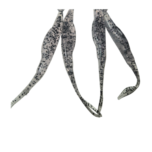 Salt Pepper Fluke 5 Inch - 8 Pack