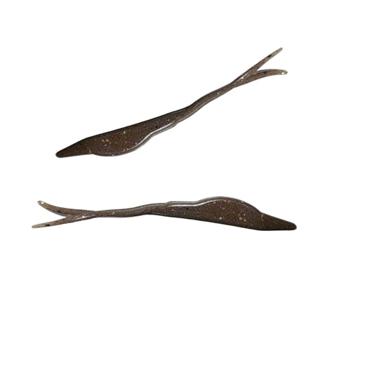 Green Pumpkin Fluke 5 Inch - 8 Pack