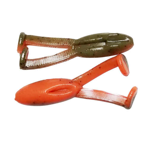 Monkey Grass Orange 3 Inch Frog - 3 Pack