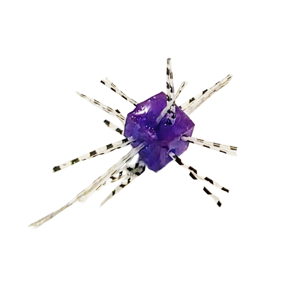 Purple Fuzzy Dice - 3 Pack