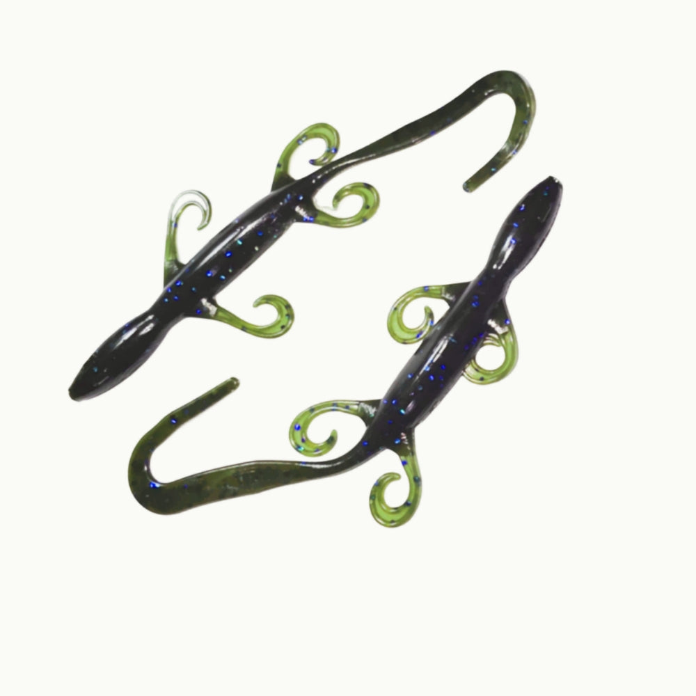 Wooley Swamp 7.5 Inch Lizard - 6 Pack