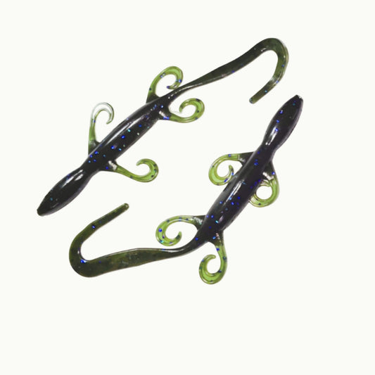 Wooley Swamp 7.5 Inch Lizard - 6 Pack